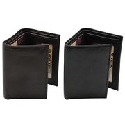 BLACKCANYON OUTFITTERS BCO RFID TRIFOLD WALLET/ BK/BR BCO5404RFID